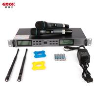 Mantem Mikrofon Nirkabel UHF Profesional Terlaris, Mikrofon UHF Profesional dengan Jarak Transmisi 100 Meter