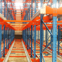 Chine Usine et fabricants Radio bidirectionnelle Système de rayonnage à palettes multi-navettes Rack de stockage d'entrepôt