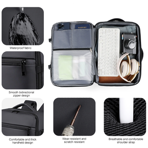 HAIBOWY 2026 Nueva <span class=keywords><strong>Mochila</strong></span> de Viaje Expandible Ultraligera para Portátil, Diseño Versátil, <span class=keywords><strong>Mochila</strong></span> Escolar Oxford para Estudiantes - Product Image 3