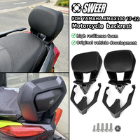 Convient aux modèles Yamaha XMAX 300 de 2017 à 2022, siège arrière en aluminium avec dossier confortable et support stable