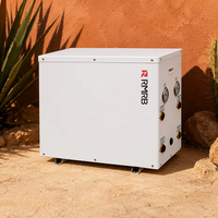 Pompe à chaleur eau-eau RMRB-25SSR 94,5 kW avec compresseur Copeland Scroll R410A, COP élevé 4,5, 380 V, chauffage et refroidissement géothermique