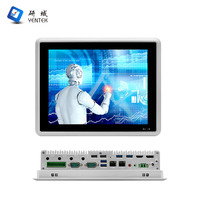 Computadora Industrial Integrada Intel J6412 de 10.4 Pulgadas, 7ª, 8ª y 10ª Generación, 2 LAN, 6 COM, Pantalla Táctil Capacitiva, Panel PC IPC Sin Ventilador