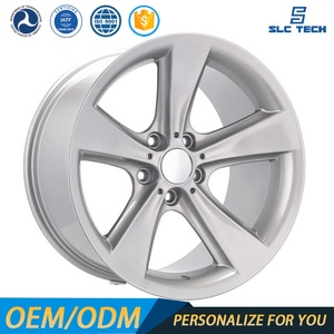<span class=keywords><strong>ล้อ</strong></span>แม็กซ์อะลูมิเนียม 6061-T6 สีเงิน สำหรับ BMW ซีรีส์ 3 5 7 X5 X6 E60E65E66 รุ่น 128 ลาย 5 ก้าน 5x112 5x120 - Product Image 1