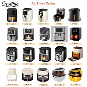 Precio Especial Freidora de Aire Digital de Cesta Única para Comidas Familiares, 5L Gran Capacidad, 1300W, Sin Aceite, para Exteriores - Product Image 6