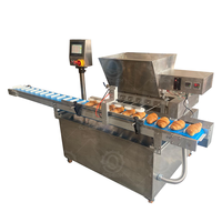Machine de remplissage alimentaire polyvalente pour crème, confiture, pâte de haricots, chocolat, pour ligne de production d'usine de boulangerie multi-produits