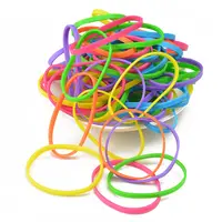 Assorted Color Rubberband Elastic Thick Rubber Bands X Band For