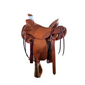 Selle de cheval BS International de haute qualité, design gravé sur mesure, cuir durable, selle de course anglaise durable, européenne - Product Image 4