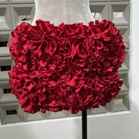 2025 3D en relief haute qualité velours arête de poisson Bustier haut à la main Rose Mini jupe 2 pièces ensemble robe pour femme discothèque robe