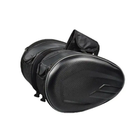 Sacoche latérale pour moto Sacoche pour casque moto Grande capacité Sac complet pour casque moto Boîte à queue d'équitation