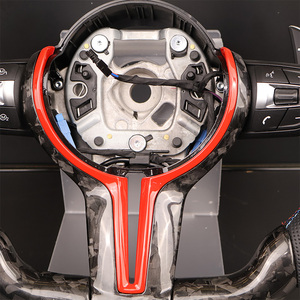 Volante Sportivo M Personalizzato Rosso per <span class=keywords><strong>BMW</strong></span> M550i 640i 850i 135i 116i 218i 230i 318i 320i 325i 335i - Product Image 3