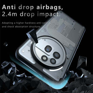 Bán buôn tối giản trường hợp điện thoại trong suốt rõ ràng xu hướng mờ mờ mờ trường hợp điện thoại cho không có gì điện thoại 3A Pro - Product Image 6