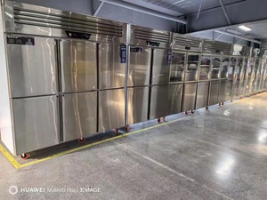 Kinh Tế sáu cửa tủ lạnh thương mại lớn đôi nhiệt độ khách sạn tủ đá cho nhà bếp sử dụng - Product Image 5