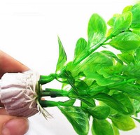 Plantes aquatiques modernes de haute qualité pour aquarium, décoration en herbe marine avec base en plastique, paysage pour aquarium de bureau et extérieur