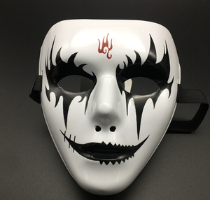 Halloween uomini donne maschera pittura nera maschere Full Face per Clown <span class=keywords><strong>fantasma</strong></span> Cosplay mascherata Hip Hop Dance Party - Product Image 6
