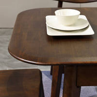 Ensemble de table à manger extensible et pliable en bois massif moderne, table à manger pour petit appartement, gain de place