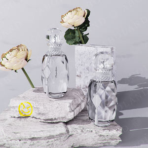 Botella de Perfume de Vidrio Vacía con Diseño Único y Elegante de Alta Calidad, Botella de Vidrio con Caja de Embalaje para Perfume - Product Image 3