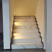 High End Porzellan Stufen Treppen Treppen fliesen Bodenfliesen Boden Wendeltreppe Outdoor Glossy 3 Jahre Garantie
