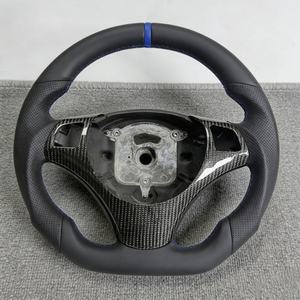 Volante de Cuero y Fibra de Carbono para BMW E70 E71 E72 316i 320i 328i F30 F20 F21 F22 F30 F31 F32 F33 F34 X3 X4, Accesorios para Auto - Product Image 6