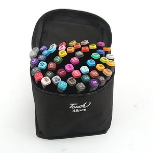 Set di Pennarelli a <span class=keywords><strong>Doppia</strong></span> <span class=keywords><strong>Punta</strong></span> per Disegno, 24/48 Colori, <span class=keywords><strong>Punta</strong></span> Fine, Confezione in Plastica, Vendita all'Ingrosso - Product Image 1