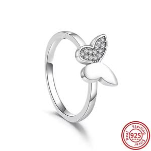 Anillos de Eternidad de Plata de Ley 925 con Circonita Roja Brillante en Forma de Corazón, para Mujer, para Boda, Compromiso, Aniversario, Fiesta, Moda - Product Image 5