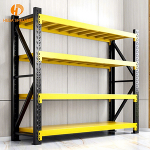 Boltless Adjusta ble Heavy Duty Load-Bearing 500kg/Schicht Stahl regale Lager Industrial Stack Storage Racking Regals ystem - Product Image 1