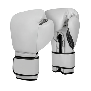 Guantes de Boxeo de Cuero Personalizados al por Mayor, Guantes de Sparring con Cordones, Fabricante Profesional de Guantes de Boxeo Muay Thai - Product Image 1