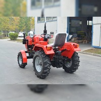 Tractores Agrícolas de Ruedas de 12HP, 15HP, 18HP, 20HP, 25HP, 30HP, Mini Tractor Agrícola Compacto para Jardinería y Agricultura