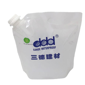 Bolsa de plástico PE de 3L, 5L y 10L para impresión a color, portátil, resistente a la corrosión, con boquilla y base para líquidos químicos. - Product Image 5