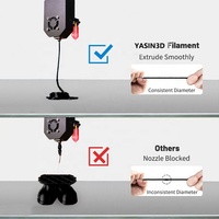 YASIN Fabricant chinois OEM/ODM Filament d'impression 3D 1,75 mm/2,85 mm/1 kg/rouleau PETG/TPU/Soie/PLUS PLA Tiges en plastique pour imprimante 3D