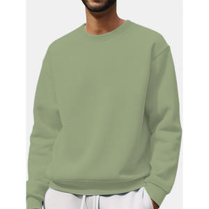 Sudadera Unisex Extra Grande con Cuello Redondo, 300 g/m², 100% Algodón, Forro Transpirable, Diseño Sólido, Tejido de Punto, Primavera - Product Image 6