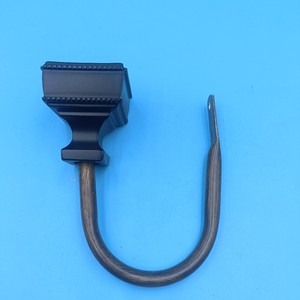Square U Shape Curtain <b>Hook</b> Resin Rustic Durable For Curtain <b>Poles</b> And Tracks - Product Image 2
