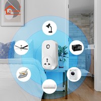 KLASS Stock 10A EU/UK/US Alexa Google Home Tuya Prise murale intelligente avec télécommande, fonction de minuterie, mini prise intelligente WiFi