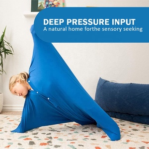 Calcetín Sensorial <span class=keywords><strong>de</strong></span> Movimiento Dinámico, Envoltura <span class=keywords><strong>de</strong></span> Compresión <span class=keywords><strong>de</strong></span> Cuerpo Completo, Juguete Calmante <span class=keywords><strong>de</strong></span> Presión Profunda para Niños con Autismo, TDAH y Dificultades Sensoriales - Product Image 6