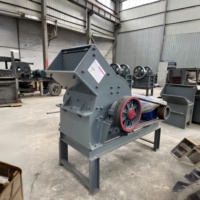 Concasseur mobile de pierres, charbon et verre à moteur AC / diesel, prix de la machine de concassage de béton, broyeur à marteaux à moteur diesel
