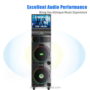 ลำโพงคาราโอเกะ DP-1433 รุ่นใหม่ หน้าจอแอนดรอยด์ขนาด 15.4 นิ้ว ซับวูฟเฟอร์คู่ขนาด 12 นิ้ว ไมโครโฟนไร้สายคู่ และไฟ LED 8 โหมด - Product Image 2