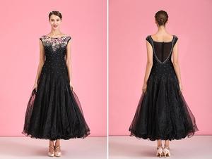 OCTS7043 Tanzkleid Modern Damen Walzer Tango <span class=keywords><strong>Quickstep</strong></span> Ballsaal-Aufführungskleidung Ballsaal-Tanzkleid - Product Image 2