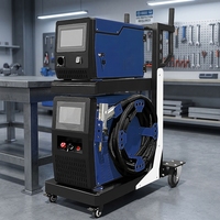 Soudeuse laser à fibre optique portable et refroidie par air, nouveau design, avec source laser en option, pour usine
