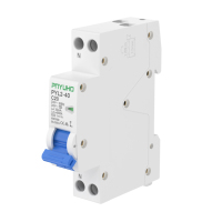 Interruptor Automático Diferencial RCBO Tipo AC de 18MM, 4.5KA, 1P+N, 6-40A, 230V/240V, Protección Contra Fugas de Corriente de 30mA, PYL2 PNYUHO