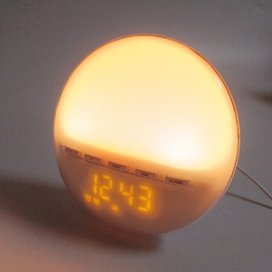 Đồng Hồ Báo Thức 7 Màu Thay Đổi, Đồng Hồ Báo Thức Kỹ Thuật Số Ánh Sáng Mặt Trời Mọc, Mặt Trời Lặn - Product Image 3