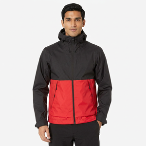 Men Lightweight Windbreaker Reversible <b>Jacket</b> Outdoor <b>Waterproof</b> <b>Plus</b> <b>Size</b> with OEM Custom Design for Versatile Use - Product Image 1