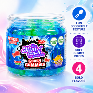 Bonbons comestibles en gelée liquide, saveurs de fruits assorties, en pot, vente en gros - Product Image 1
