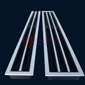 Outils HVAC fente de climatisation <span class=keywords><strong>Grille</strong></span> et diffuseur Évent linéaire réglable <span class=keywords><strong>Grille</strong></span> détachable sous le <span class=keywords><strong>plancher</strong></span> Bornes d'air - Product Image 6