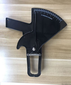 Plástico duradero Original 0-800mm Medición precisa de pliegues cutáneos Probador de grasa corporal personal Calibrador de grasa corporal - Product Image 2
