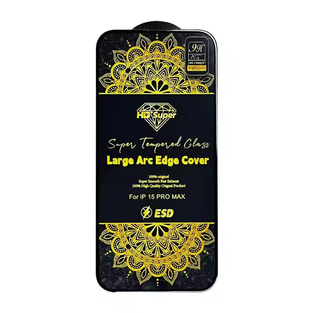 HD 0.33mm 2.5D Japan AGC Tempered Glass Screen Protector for 16Pro Max/XS 9H Anti-Fingerprint High Transparent 10 Pcs/Box