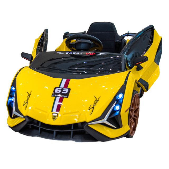Electric Ride-On Car 12-Year-Olds Remote-Controlled 6V Battery Plastic 4 Wheels Dual Drive Motor 3-5 Km/h Speed Unisex CE/GCC