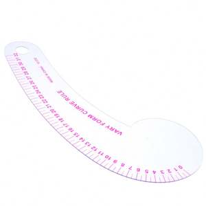 Righello per l'abbigliamento che fa righello impilabile 12-232 utilizzato per disegnare il modello - Product Image 2