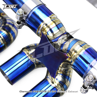 Système d'échappement Catback en titane OBM pour Chevrolet CORVETTE C8 Z06 2019-2025, tuyaux d'échappement droits de course, X-Pipe sans soupape