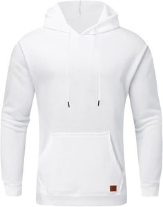 Nueva Sudadera con Capucha y Cremallera para Hombre, Diseño Casual con Estampado de Corazones, Color Blanco, Versión Correcta, Estilo Chrome, Manga Larga - Product Image 3