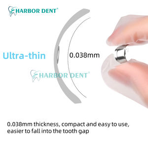 Tandherstel Matrixband En Metalen Ring Tandheelkundig Doorsnedematrixsysteem Voor Het Vullen Van De Proximale Holte Tandheelkundige Supplie - Product Image 4