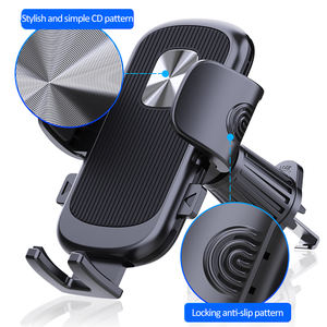 Nouveau support de téléphone de voiture Portable universel crochet en métal sortie d'aération support de téléphone support de téléphone <span class=keywords><strong>360</strong></span> support Mobile rotatif pour voiture - Product Image 4